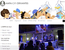 Tablet Screenshot of cpcervantes.com